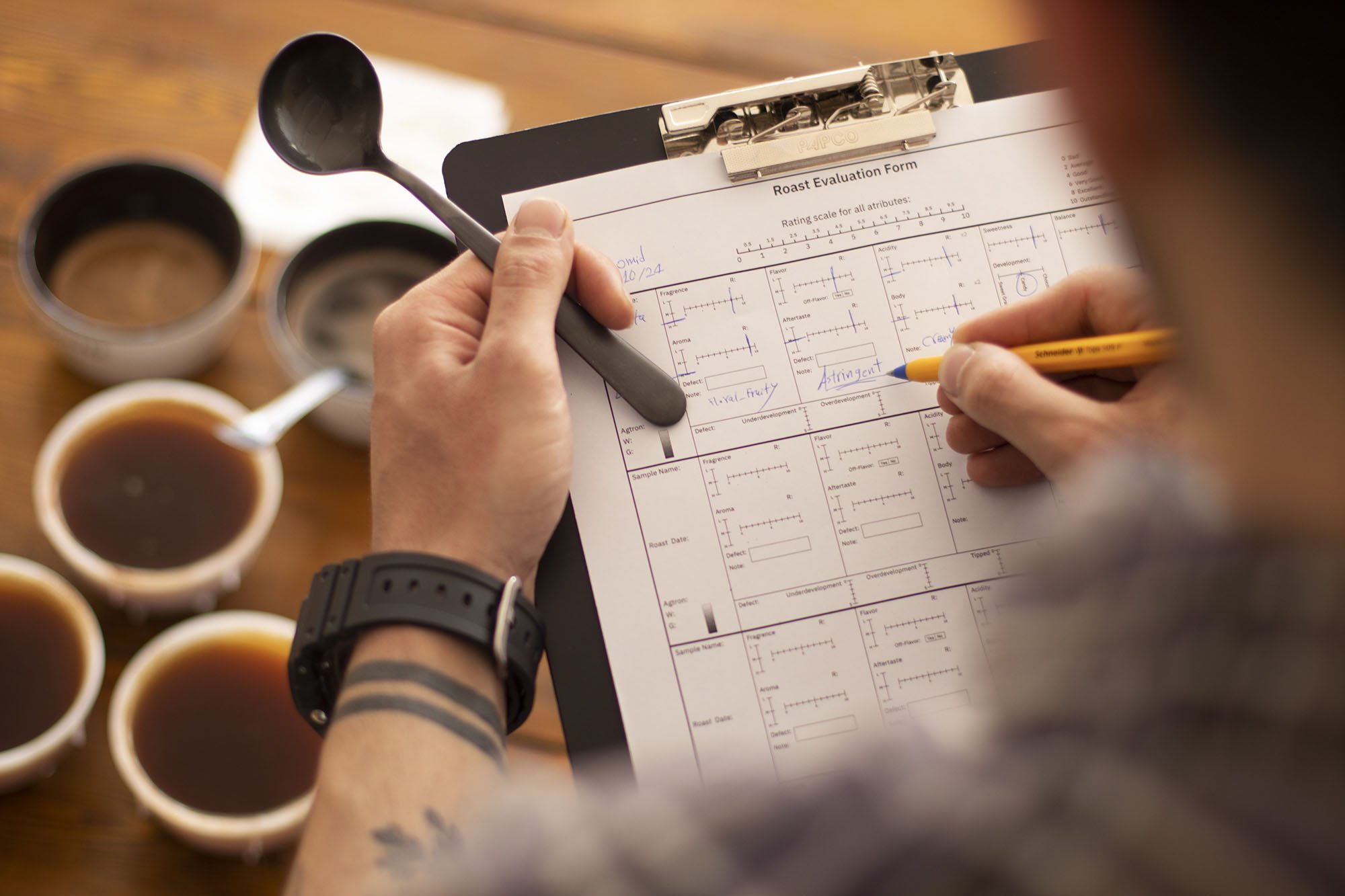 کنترل کردن گسی در دم‌آوری قهوه