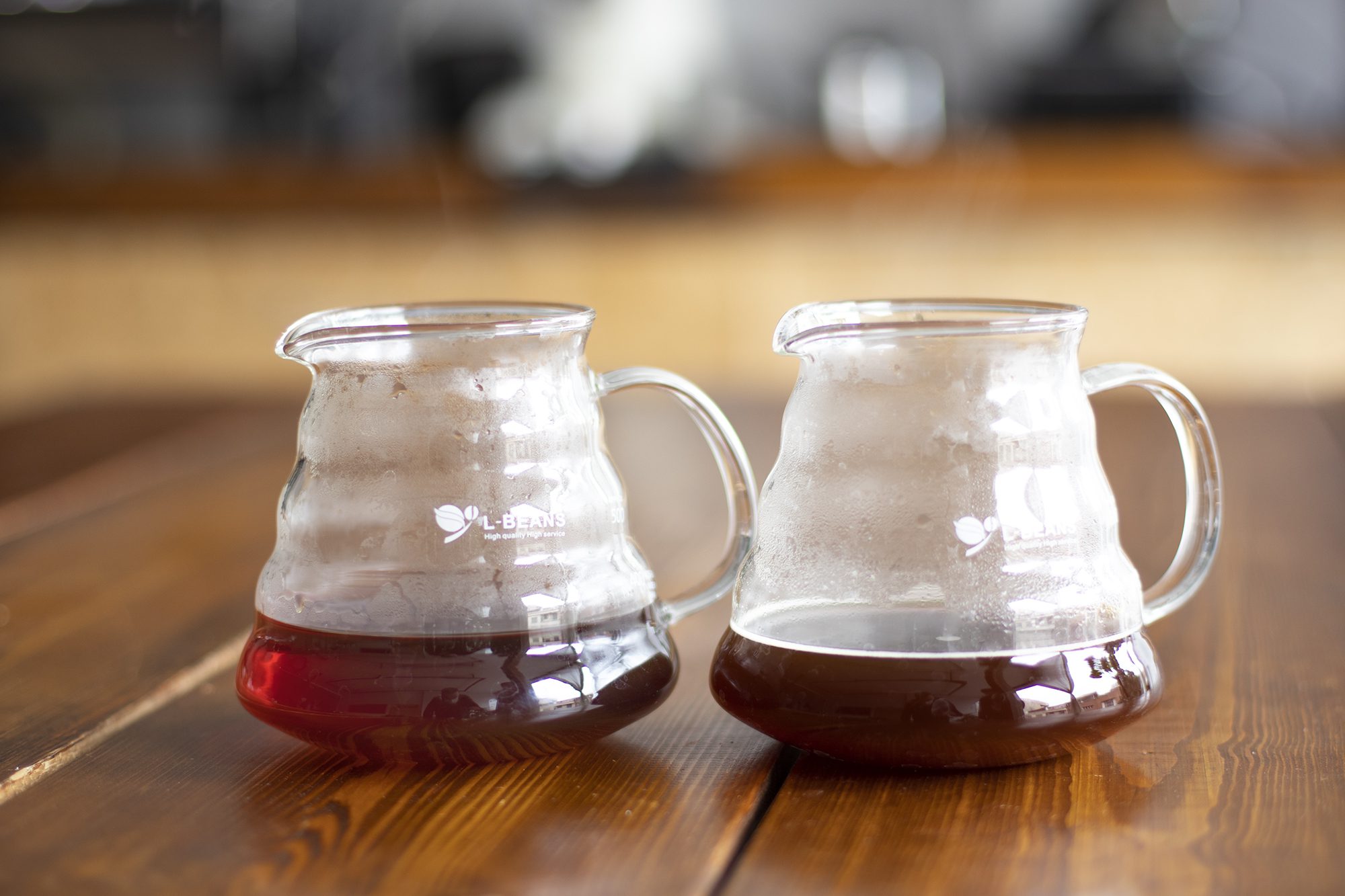 تفاوت طعمیِ قهوه‌های حاصل از روش چکانه‌ای با  غوطه‌وری  